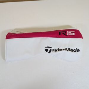 TaylorMade R15 Driver Headcover - White/Red - Great Condition